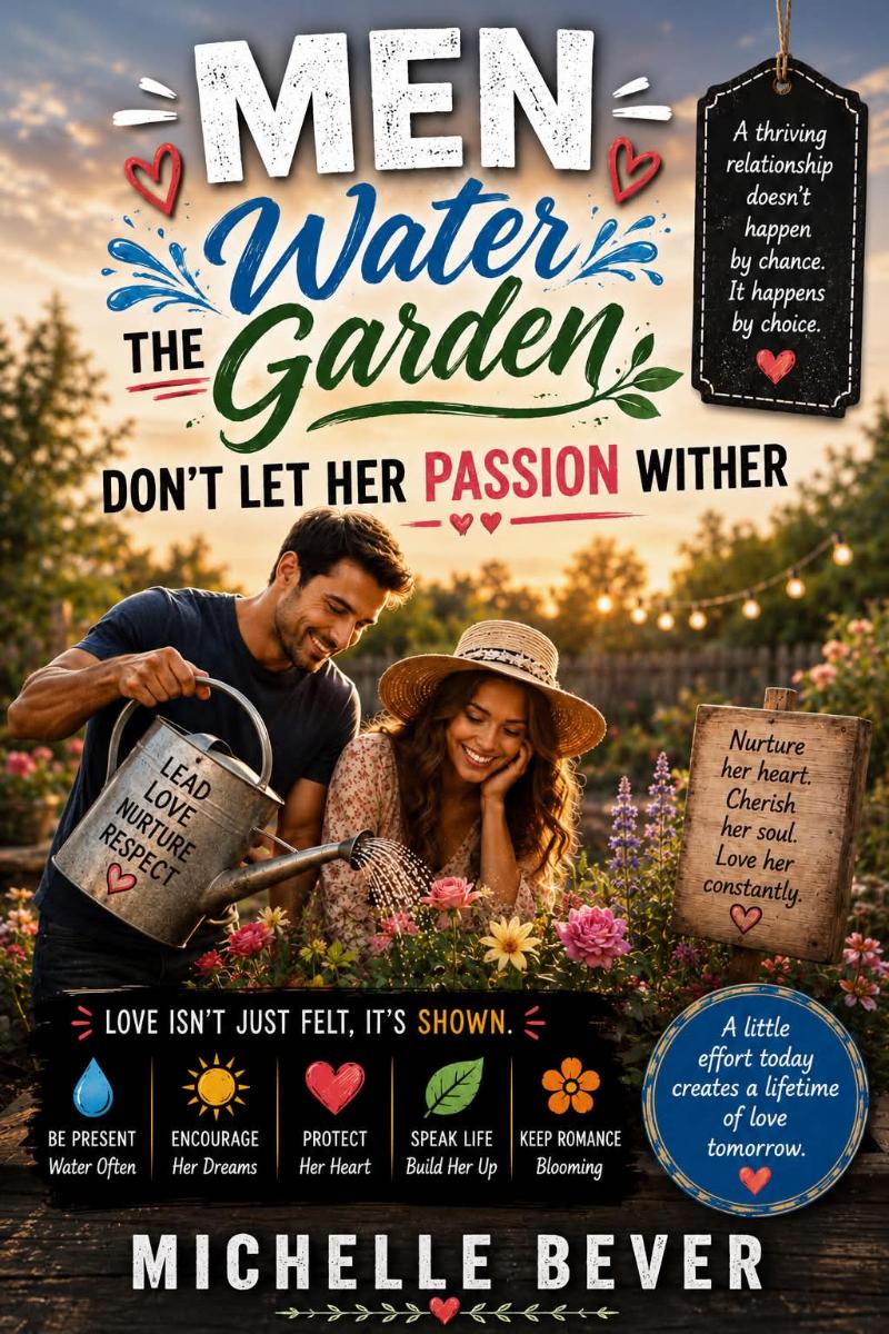 Men Water The Garden